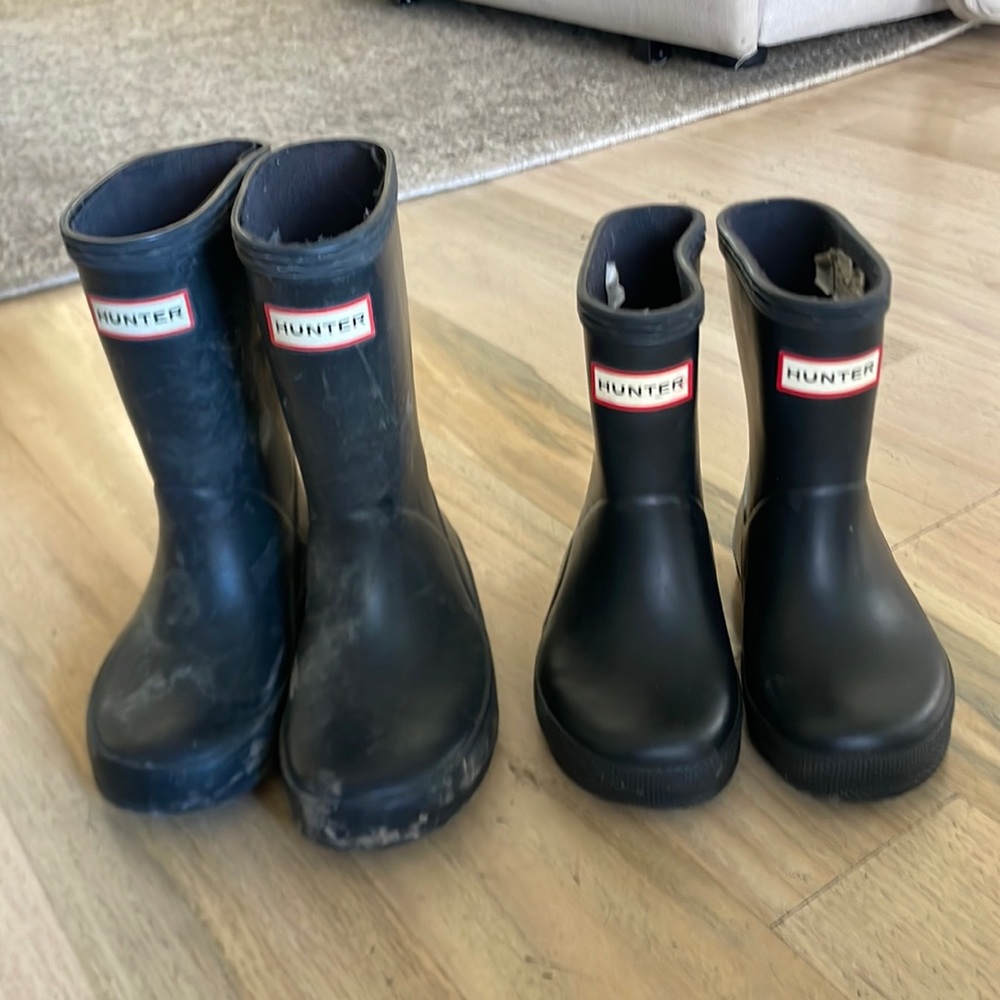Hunter kids rain boot bundle